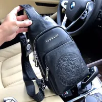 Cheap Versace AAA Man Messenger Bags #1426266 Replica Wholesale [$80.00 USD] [ITEM#1426266] on Replica Versace AAA Man Messenger Bags