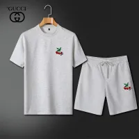 Cheap Gucci Tracksuits Short Sleeved For Men #1426551 Replica Wholesale [$64.00 USD] [ITEM#1426551] on Replica Gucci Tracksuits