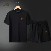 Cheap Hermes Tracksuits Short Sleeved For Men #1426559 Replica Wholesale [$64.00 USD] [ITEM#1426559] on Replica Hermes Tracksuits