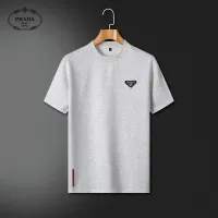 Cheap Prada Tracksuits Short Sleeved For Men #1426578 Replica Wholesale [$64.00 USD] [ITEM#1426578] on Replica Prada Tracksuits
