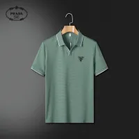 Cheap Prada T-Shirts Short Sleeved For Men #1426619 Replica Wholesale [$42.00 USD] [ITEM#1426619] on Replica Prada T-Shirts