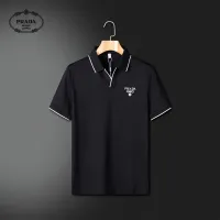 Cheap Prada T-Shirts Short Sleeved For Men #1426622 Replica Wholesale [$42.00 USD] [ITEM#1426622] on Replica Prada T-Shirts