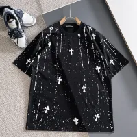 Cheap Chrome Hearts T-Shirts Short Sleeved For Unisex #1426693 Replica Wholesale [$42.00 USD] [ITEM#1426693] on Replica Chrome Hearts T-Shirts