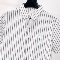 Cheap Prada Shirts Short Sleeved For Men #1426775 Replica Wholesale [$52.00 USD] [ITEM#1426775] on Replica Prada Shirts