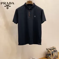 Cheap Prada T-Shirts Short Sleeved For Men #1426815 Replica Wholesale [$48.00 USD] [ITEM#1426815] on Replica Prada T-Shirts