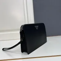 Cheap Prada AAA Man Pouches #1426824 Replica Wholesale [$96.00 USD] [ITEM#1426824] on Replica Prada AAA Man Wallets