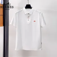 Cheap Hermes T-Shirts Short Sleeved For Men #1426878 Replica Wholesale [$48.00 USD] [ITEM#1426878] on Replica Hermes T-Shirts