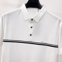 Cheap Prada T-Shirts Short Sleeved For Men #1426882 Replica Wholesale [$48.00 USD] [ITEM#1426882] on Replica Prada T-Shirts