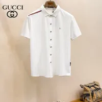 Cheap Gucci Shirts Short Sleeved For Men #1426901 Replica Wholesale [$52.00 USD] [ITEM#1426901] on Replica Gucci Shirts