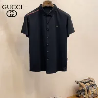 Cheap Gucci Shirts Short Sleeved For Men #1426903 Replica Wholesale [$52.00 USD] [ITEM#1426903] on Replica Gucci Shirts