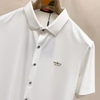 Cheap Prada Shirts Short Sleeved For Men #1426909 Replica Wholesale [$52.00 USD] [ITEM#1426909] on Replica Prada Shirts