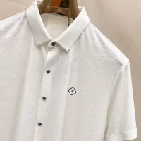 Cheap Louis Vuitton LV Shirts Short Sleeved For Men #1426913 Replica Wholesale [$52.00 USD] [ITEM#1426913] on Replica Louis Vuitton LV Shirts