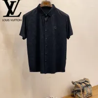 Cheap Louis Vuitton LV Shirts Short Sleeved For Men #1426916 Replica Wholesale [$52.00 USD] [ITEM#1426916] on Replica Louis Vuitton LV Shirts