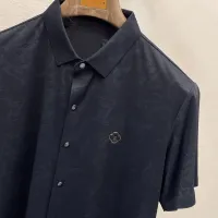 Cheap Louis Vuitton LV Shirts Short Sleeved For Men #1426916 Replica Wholesale [$52.00 USD] [ITEM#1426916] on Replica Louis Vuitton LV Shirts