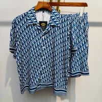 Cheap Christian Dior Tracksuits Short Sleeved For Men #1426949 Replica Wholesale [$76.00 USD] [ITEM#1426949] on Replica Christian Dior Tracksuits