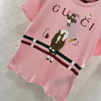 Cheap Gucci T-Shirts Short Sleeved For Women #1426961 Replica Wholesale [$64.00 USD] [ITEM#1426961] on Replica Gucci T-Shirts