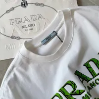 Cheap Prada T-Shirts Short Sleeved For Women #1426962 Replica Wholesale [$64.00 USD] [ITEM#1426962] on Replica Prada T-Shirts