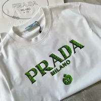 Cheap Prada T-Shirts Short Sleeved For Women #1426962 Replica Wholesale [$64.00 USD] [ITEM#1426962] on Replica Prada T-Shirts