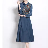 Cheap Christian Dior Dresses Long Sleeved For Women #1426986 Replica Wholesale [$76.00 USD] [ITEM#1426986] on Replica Christian Dior Dresses