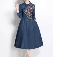 Cheap Christian Dior Dresses Long Sleeved For Women #1426986 Replica Wholesale [$76.00 USD] [ITEM#1426986] on Replica Christian Dior Dresses