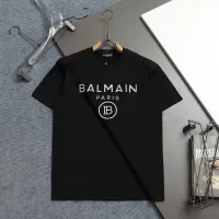 Cheap Balmain T-Shirts Short Sleeved For Unisex #1426992 Replica Wholesale [$38.00 USD] [ITEM#1426992] on Replica Balmain T-Shirts