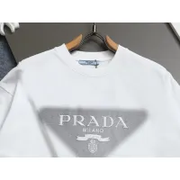 Cheap Prada T-Shirts Short Sleeved For Unisex #1426995 Replica Wholesale [$38.00 USD] [ITEM#1426995] on Replica Prada T-Shirts
