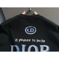 Cheap Christian Dior T-Shirts Short Sleeved For Unisex #1427061 Replica Wholesale [$38.00 USD] [ITEM#1427061] on Replica Christian Dior T-Shirts