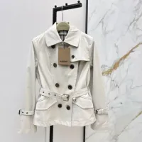 Cheap Burberry Trench Coat Long Sleeved For Women #1427087 Replica Wholesale [$172.00 USD] [ITEM#1427087] on Replica Burberry Trench Coat