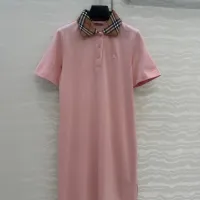 Cheap Burberry Dresses Short Sleeved For Women #1427089 Replica Wholesale [$105.00 USD] [ITEM#1427089] on Replica Burberry Dresses