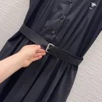 Cheap Christian Dior Dresses Sleeveless For Women #1427091 Replica Wholesale [$130.00 USD] [ITEM#1427091] on Replica Christian Dior Dresses