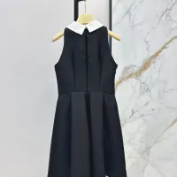 Cheap MIU MIU Dresses Sleeveless For Women #1427092 Replica Wholesale [$128.00 USD] [ITEM#1427092] on Replica MIU MIU Dresses