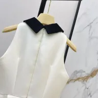 Cheap MIU MIU Dresses Sleeveless For Women #1427093 Replica Wholesale [$128.00 USD] [ITEM#1427093] on Replica MIU MIU Dresses