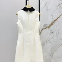 Cheap MIU MIU Dresses Sleeveless For Women #1427094 Replica Wholesale [$125.00 USD] [ITEM#1427094] on Replica MIU MIU Dresses