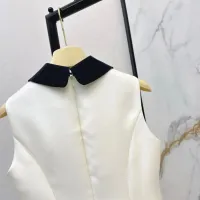 Cheap MIU MIU Dresses Sleeveless For Women #1427094 Replica Wholesale [$125.00 USD] [ITEM#1427094] on Replica MIU MIU Dresses