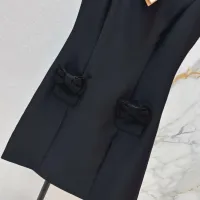 Cheap MIU MIU Dresses Sleeveless For Women #1427095 Replica Wholesale [$125.00 USD] [ITEM#1427095] on Replica MIU MIU Dresses