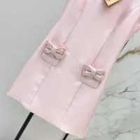 Cheap MIU MIU Dresses Sleeveless For Women #1427096 Replica Wholesale [$125.00 USD] [ITEM#1427096] on Replica MIU MIU Dresses