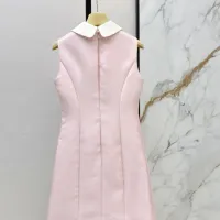 Cheap MIU MIU Dresses Sleeveless For Women #1427096 Replica Wholesale [$125.00 USD] [ITEM#1427096] on Replica MIU MIU Dresses