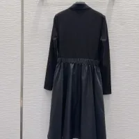 Cheap Prada Dresses Long Sleeved For Women #1427097 Replica Wholesale [$132.00 USD] [ITEM#1427097] on Replica Prada Dresses