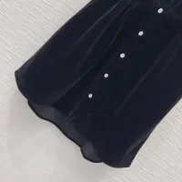 Cheap Prada Dresses Short Sleeved For Women #1427098 Replica Wholesale [$122.00 USD] [ITEM#1427098] on Replica Prada Dresses