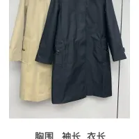 Cheap Burberry Trench Coat Long Sleeved For Women #1427108 Replica Wholesale [$162.00 USD] [ITEM#1427108] on Replica Burberry Trench Coat