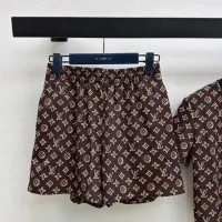 Cheap Louis Vuitton LV Tracksuits Short Sleeved For Women #1427114 Replica Wholesale [$122.00 USD] [ITEM#1427114] on Replica Louis Vuitton LV Tracksuits