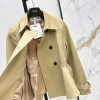 Cheap Christian Dior Coats Long Sleeved For Women #1427117 Replica Wholesale [$135.00 USD] [ITEM#1427117] on Replica Christian Dior Coats