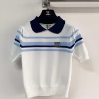 Cheap MIU MIU T-Shirts Short Sleeved For Women #1427123 Replica Wholesale [$96.00 USD] [ITEM#1427123] on Replica MIU MIU T-Shirts