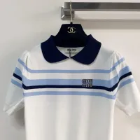 Cheap MIU MIU T-Shirts Short Sleeved For Women #1427123 Replica Wholesale [$96.00 USD] [ITEM#1427123] on Replica MIU MIU T-Shirts