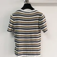 Cheap MIU MIU T-Shirts Short Sleeved For Women #1427131 Replica Wholesale [$98.00 USD] [ITEM#1427131] on Replica MIU MIU T-Shirts