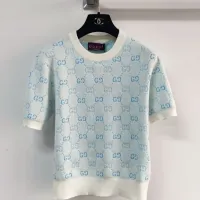 Cheap Gucci T-Shirts Short Sleeved For Women #1427137 Replica Wholesale [$96.00 USD] [ITEM#1427137] on Replica Gucci T-Shirts