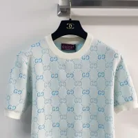 Cheap Gucci T-Shirts Short Sleeved For Women #1427137 Replica Wholesale [$96.00 USD] [ITEM#1427137] on Replica Gucci T-Shirts