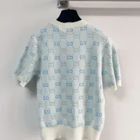 Cheap Gucci T-Shirts Short Sleeved For Women #1427137 Replica Wholesale [$96.00 USD] [ITEM#1427137] on Replica Gucci T-Shirts