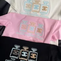 Cheap Chanel T-Shirts Short Sleeved For Women #1427158 Replica Wholesale [$60.00 USD] [ITEM#1427158] on Replica Chanel T-Shirts