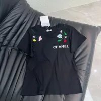 Cheap Chanel T-Shirts Short Sleeved For Women #1427162 Replica Wholesale [$52.00 USD] [ITEM#1427162] on Replica Chanel T-Shirts